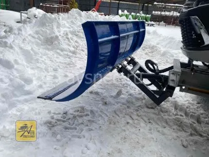 Отвал для уборки снега на ременные трактора