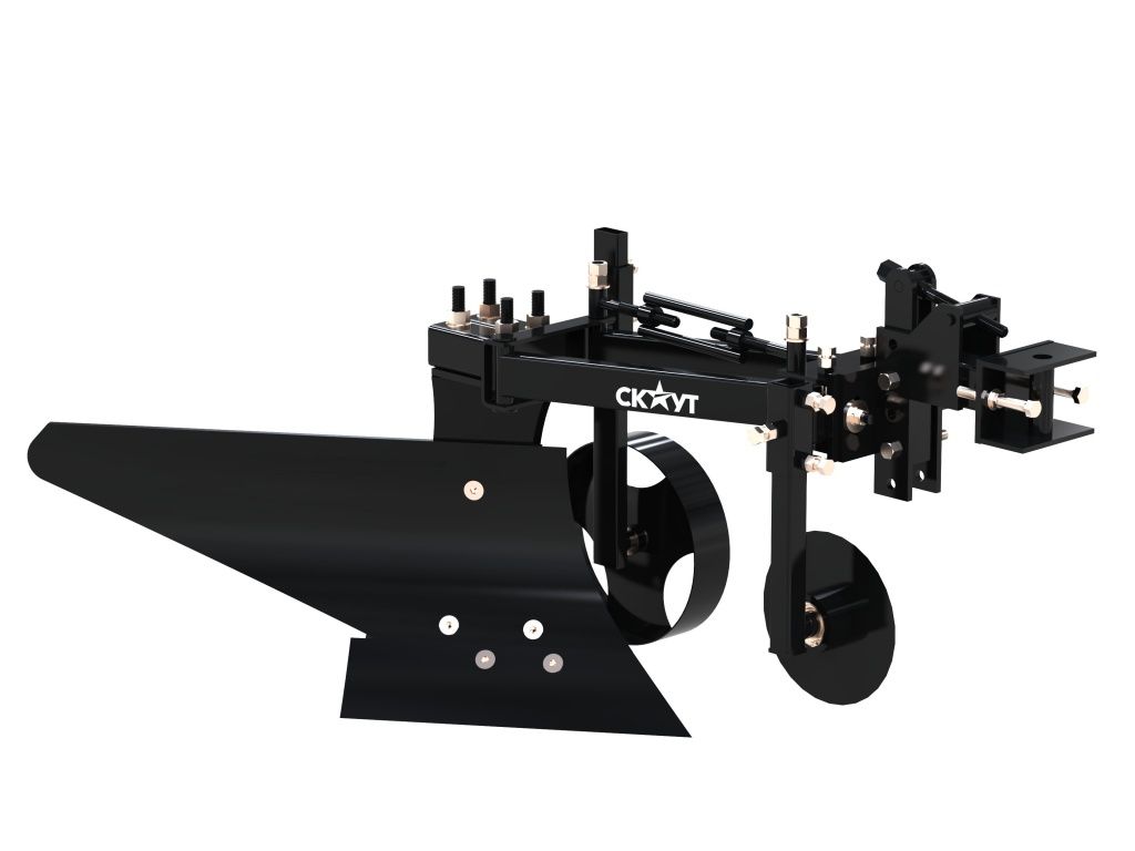 Плуг однокорпусный навесной  PL-130 с подрезным диском